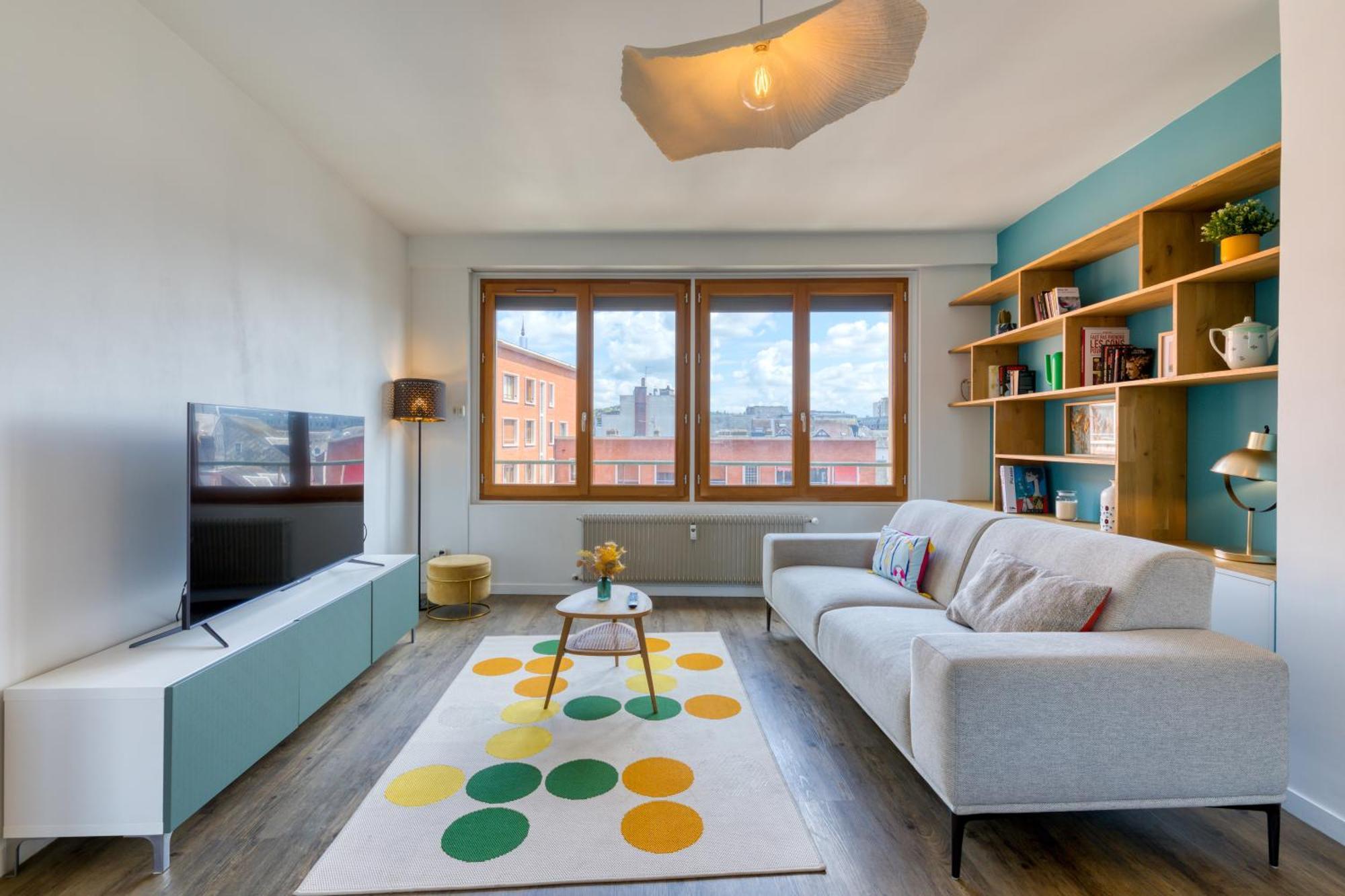 Juliette : *Logement Avec Balcon* Apartment Rouen Exterior foto