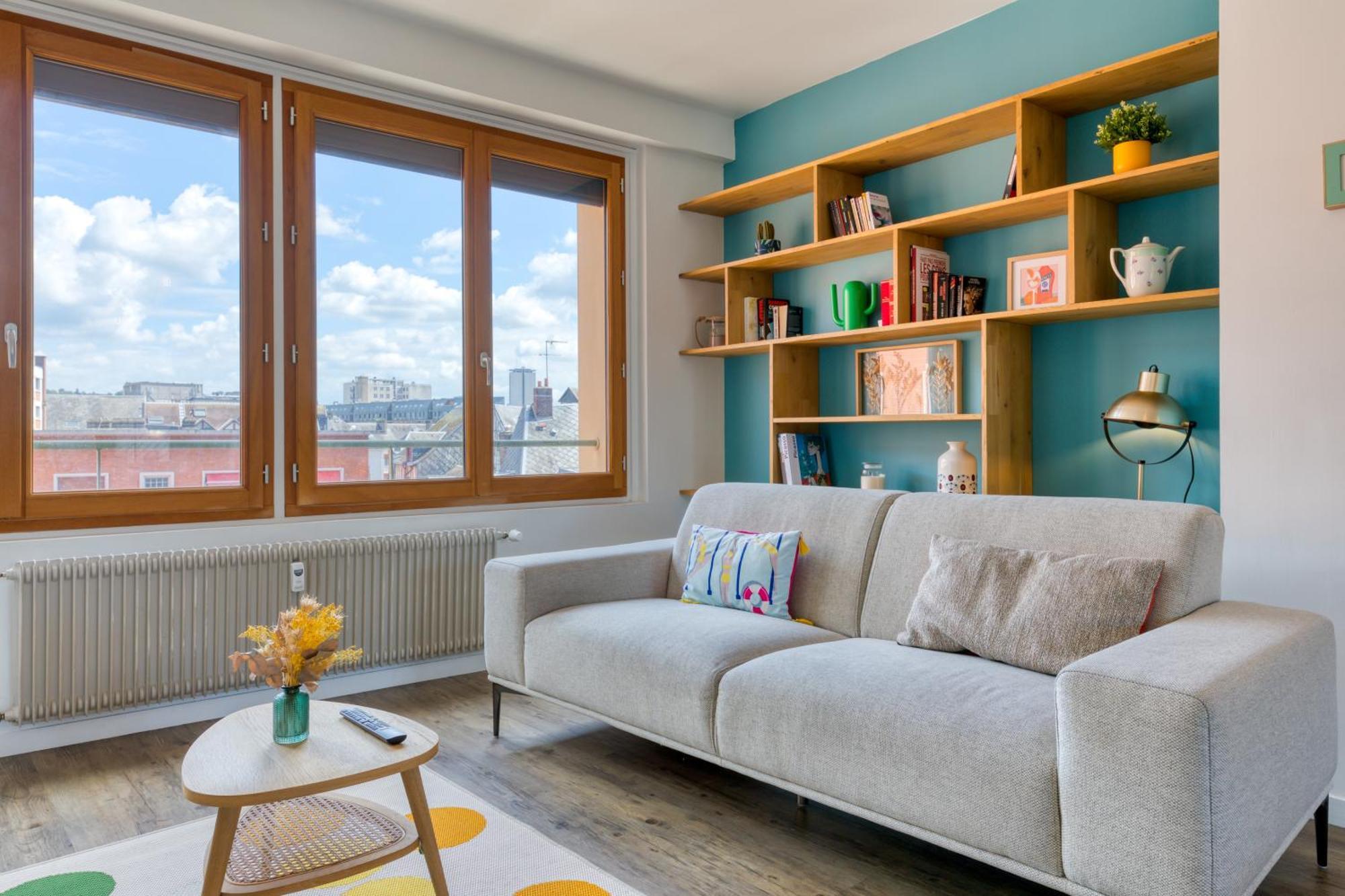 Juliette : *Logement Avec Balcon* Apartment Rouen Exterior foto